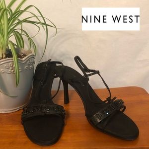 Nine West Heels w/ Bead Detail